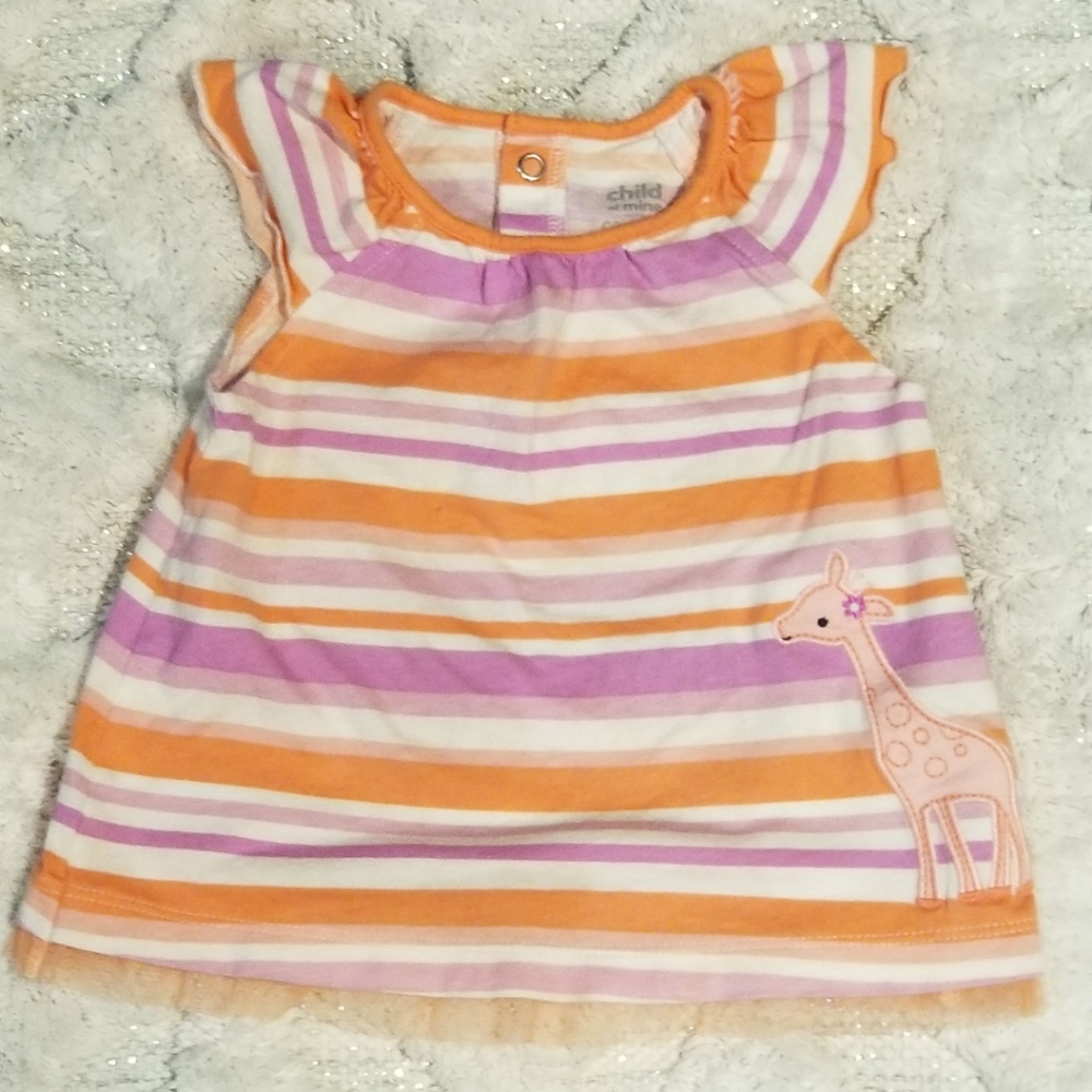 Toddler girls short sleeve tee